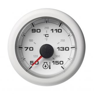 Veratron 52MM (2-1/16") OceanLink Engine Oil Temperature 150°C/300°F - White Dial & Bezel