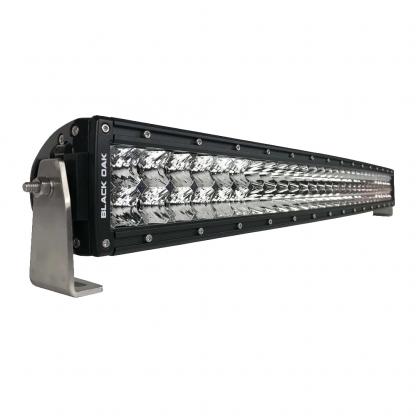 Black Oak Pro Series 3.0 Curved Double Row Combo 30" Light Bar - Black