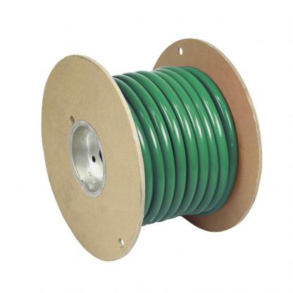 Pacer Green 6 AWG Battery Cable - 25'