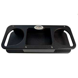 Deep Blue Marine Double Cup Holder w/Suction Cups - Black