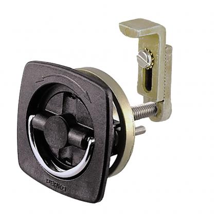 Perko Flush Latch - Non-Locking - 2.5" x 2.5" w/Offset Adjustable Cam Bar