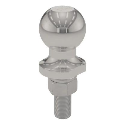 CURT 1-7/8" Trailer Ball - 3/4" x 2-1/8" Shank - 2,000 lb. Capacity - Stainless Steel