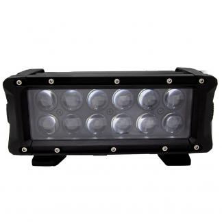 HEISE Infinite Series 8" RGB Backlite Dualrow Bar - 12 LED