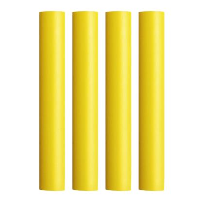 Pacer Battery Cable Heat Shrink Tubing - 3/4" x 12" - Yellow (4-Pieces)