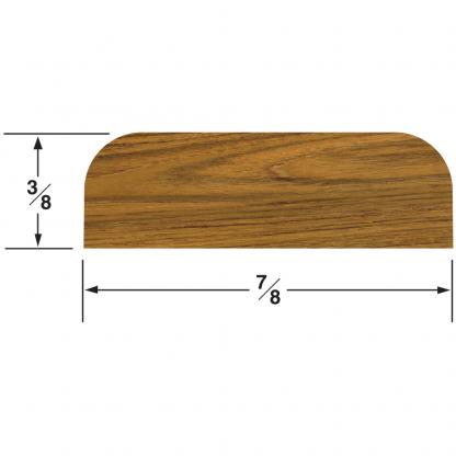 Whitecap Teak Batten - 7/8"W