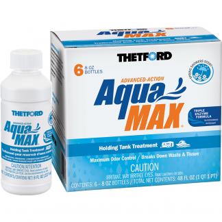 Thetford AquaMax® Holding Tank Treatment - 6-Pack - 8oz Liquid - Spring Shower Scent