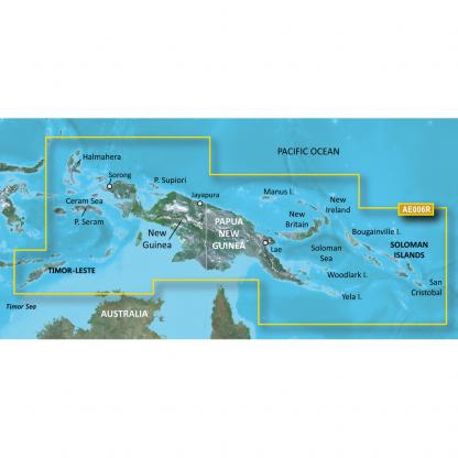 Garmin BlueChart® g3 HD - HXAE006R - Timor Leste/New Guinea - microSD™/SD™