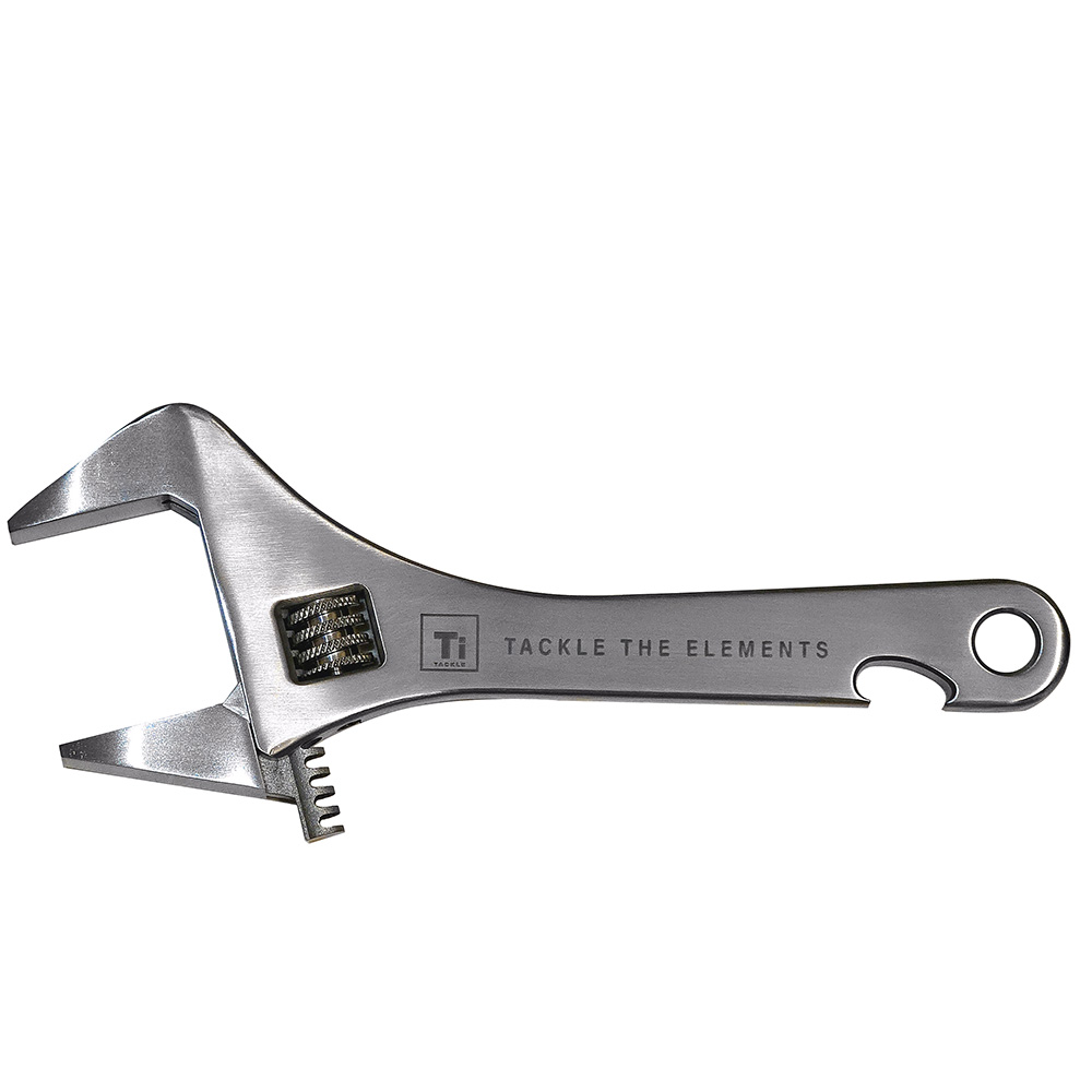 Ti-Tackle Titanium Adjustable Wrench Ti-Tackle Titanium Adjustable Wrench