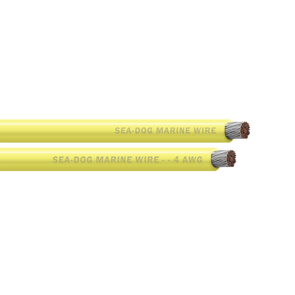 Sea-Dog 4 AWG Yellow Battery Cable - 250' Sea-Dog 4 AWG Yellow Battery Cable - 250'