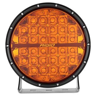 RIGID Industries 360-Series Amber Pro 9" Offroad Spot Beam w/Amber Backlight Pod - Single