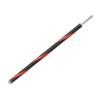 Pacer 16 AWG Gauge Striped Marine Wire 500' Spool - Black w/Red Stripe