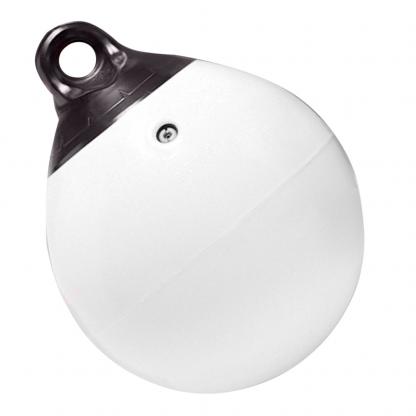 Taylor Made 9" Tuff End™ Inflatable Vinyl Buoy - White