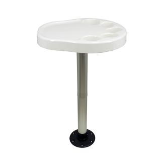 Springfield Party Platter Thread-Lock™ Surface Mount Table Package - White