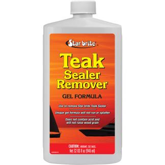 Star brite Teak Sealer Remover - Gel Formula - Citrus Scent - 32 oz