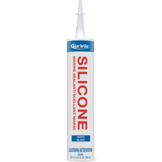 Star brite Marine Silicone Sealant - White - 10.3 oz