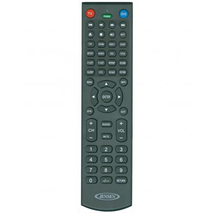 JENSEN TV Remote f/LED TV's