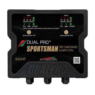 Dual Pro Sportsman Series HF Battery Charter - 20 Amp - 2 Bank