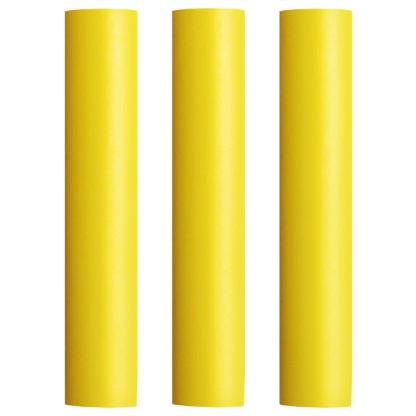 Pacer Battery Cable Heat Shrink Tubing - 1" x 12" - Yellow (3-Pieces)