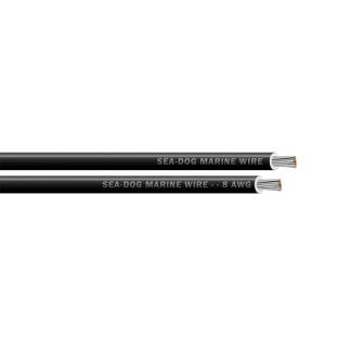 Sea-Dog 8 AWG Black Primary Wire - 50'