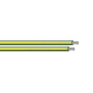 Sea-Dog 10 AWG Green/Yellow Stripe Primary Wire - 1000'
