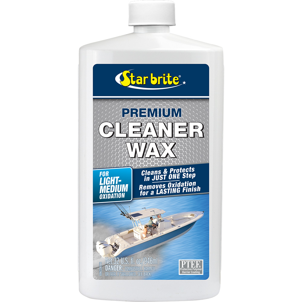 Star brite Premium Cleaner Wax - One-Step - 32 oz Star brite Premium Cleaner Wax - One-Step - 32 oz