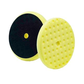 Lake Country Yellow Foam Cutting Pad with CCS Technology 8" x 1 1/4"