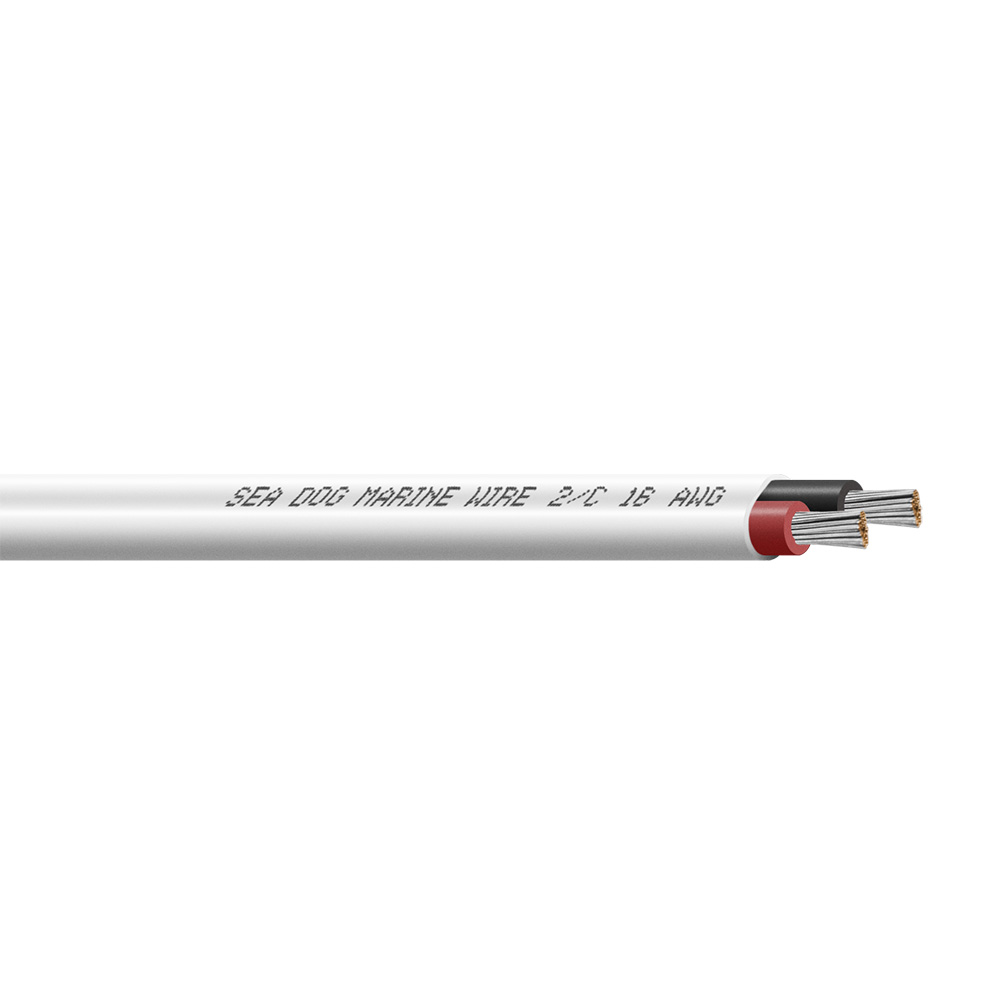 Sea-Dog 16/2 AWG Flat Duplex Wire - Red/Black - 1000' Sea-Dog 16/2 AWG Flat Duplex Wire - Red/Black - 1000'