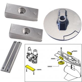 Tecnoseal Anode Kit w/Hardware - Mercury Verado 4 - Zinc