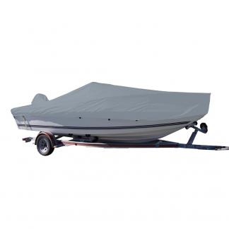 Carver Sun-DURA® Styled-to-Fit Boat Cover f/17.5' V-Hull Center Console Fishing Boat - Grey