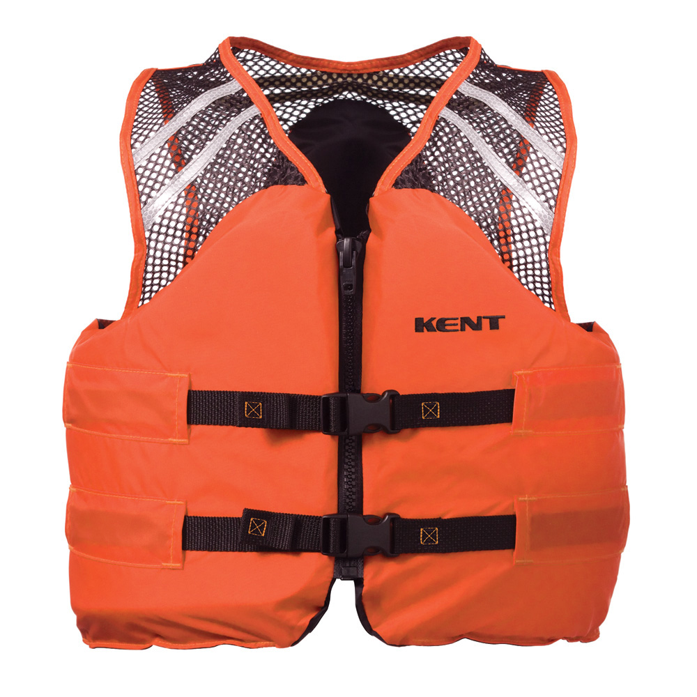 Kent Mesh Classic Commercial Vest - 2XL - Orange - Atlantic Marine Depot