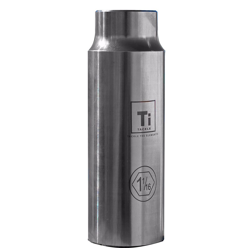 Ti-Tackle Titanium Prop Nut Socket 1-1/16" - 1/2" Drive Ti-Tackle Titanium Prop Nut Socket 1-1/16" - 1/2" Drive