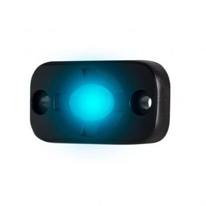 HEISE Auxiliary Accent Lighting Pod - 1.5" x 3" - Black/Blue