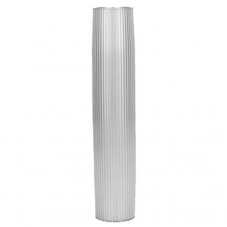 TACO Aluminum Ribbed Table Pedestal - 2-3/8" O.D. - 26" Length