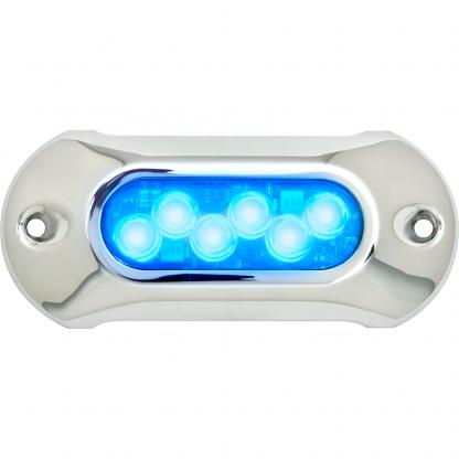 Attwood Light Armor Underwater LED Light - 6 LEDs - Blue