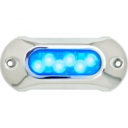 Attwood Light Armor Underwater LED Light - 6 LEDs - Blue