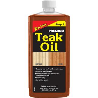 Star brite Premium Golden Teak Oil - 16 oz