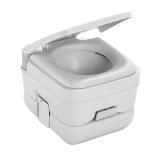 Dometic™ 964 Portable Toilet w/Mounting Brackets - 2.5 Gallon - Platinum