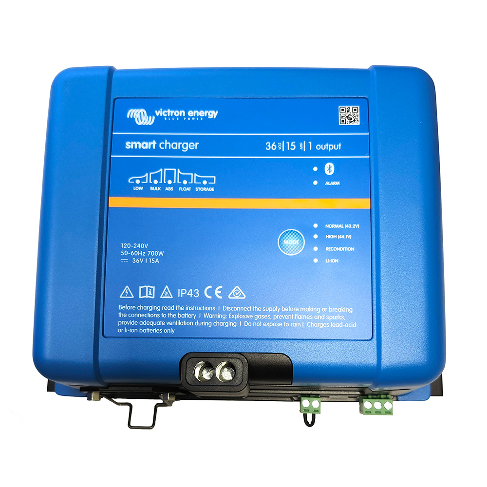 Victron Smart IP43 Charger 36V 15 (1) 120-240V Victron Smart IP43 Charger 36V 15 (1) 120-240V