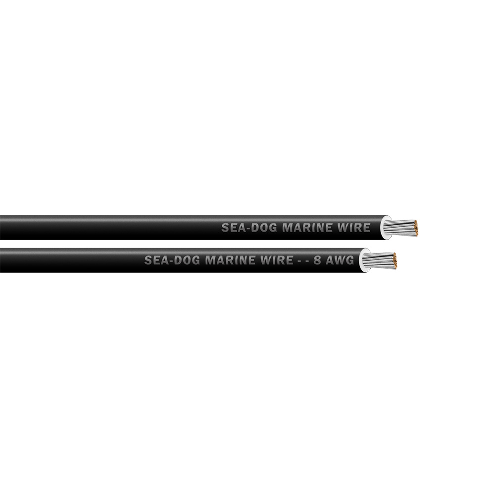 Sea-Dog 8 AWG Black Primary Wire - 100' Sea-Dog 8 AWG Black Primary Wire - 100'