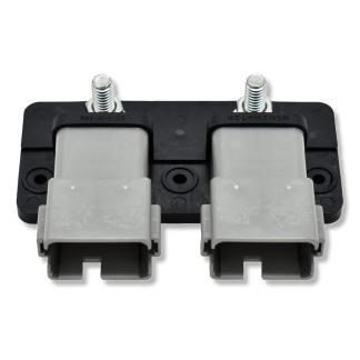Bluewater Dual 12 Position Male Sealed Deutsch Connector Busbar - 5/16" Stud