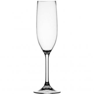 Marine Business Non-Slip Flute Glass Party - CLEAR TRITAN™ - Set of 6