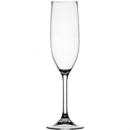 Marine Business Non-Slip Flute Glass Party - CLEAR TRITAN™ - Set of 6