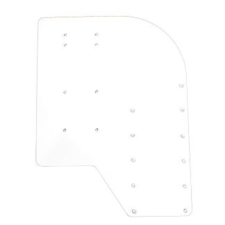 Sea Brackets Small Offset Trolling Motor Plate