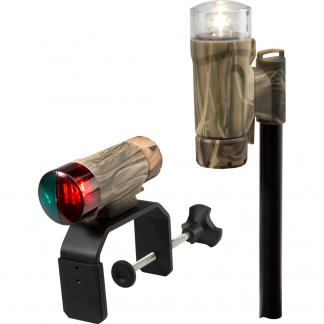 Attwood Clamp-On Portable LED Light Kit - RealTree® Max-4 Camo