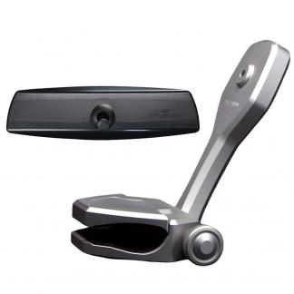 PTM Watersports Mirror/Bracket Kit w/VR-140 PRO Mirror & ZXR-320 (Silver)
