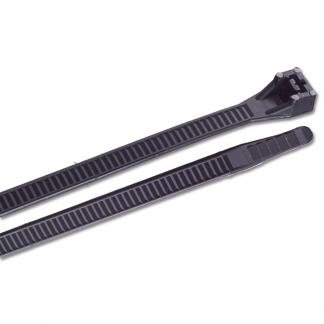 Ancor 15" UV Black Heavy Duty Cable Zip Ties - 100 Pack