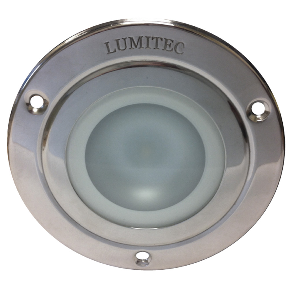 Lumitec Shadow - Flush Mount Down Light - Polished SS Finish - White Non-Dimming Lumitec Shadow - Flush Mount Down Light - Polished SS Finish - White Non-Dimming