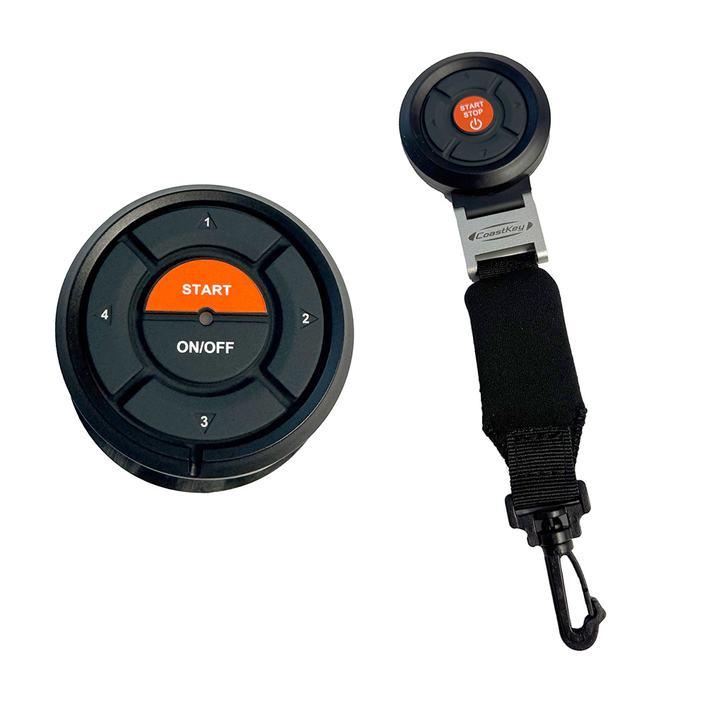 CoastKey Premium Plus Twin Mercury Engine Keyless Ignition w/Keyless Stop/Start, Remote Stop/Start, Ecos Rem Trim/Tilt CoastKey Premium Plus Twin Mercury Engine Keyless Ignition w/Keyless Stop/Start, Remote Stop/Start, Ecos Rem Trim/Tilt