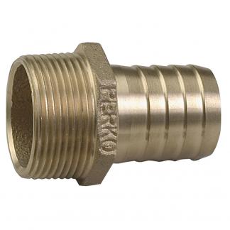 Perko 1-1/4" Pipe to Hose Adapter Straight Bronze MADE IN THE USA