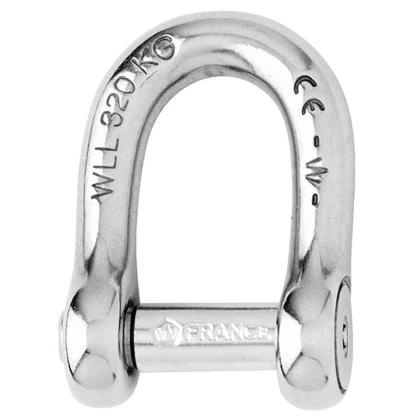 Wichard Self-Locking Allen Head Pin D Shackle - 8mm Diameter - 5/16"